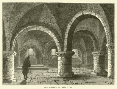 The chapel of the Pyx (engraving)