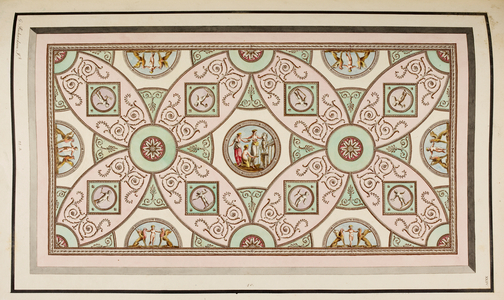 Ceilings, composed in the style of the Antique Grotesque.