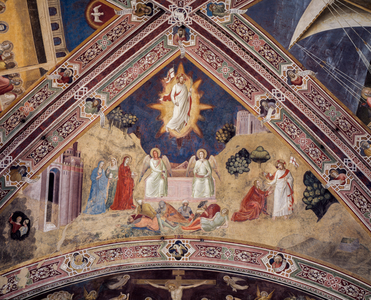 The Raising of Christ, vault, 1365-67 (fresco)