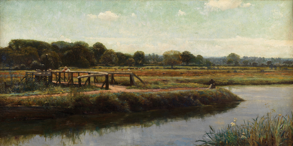 Walsham Meads (oil on canvas)