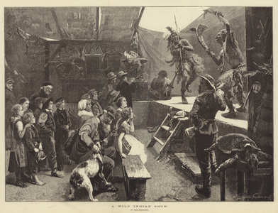 A Wild Indian Show (engraving)