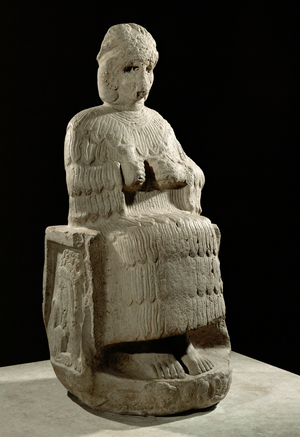Statue of the goddess Narundi, part of the statuary ordered by king Puzur-Inshushinak of Ur-Nammu …