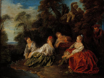 Bathing Pleasures, 18th century (painting)