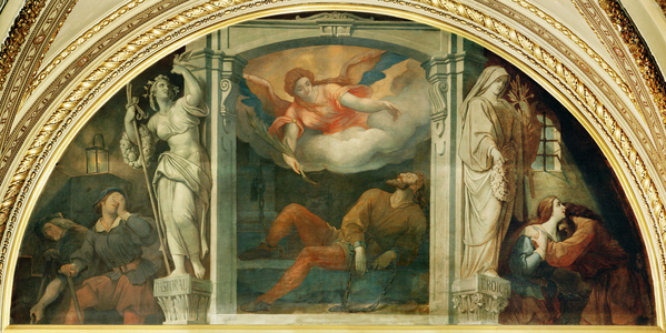 Lunette in the foyer of the Vienna State Opera