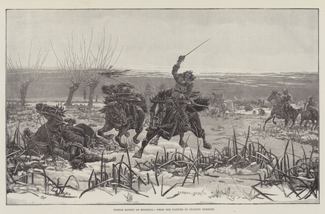 Prince Rupert at Edgehill (engraving)