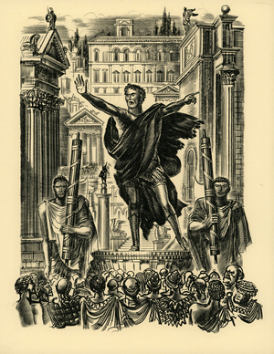 Caton d Utique, 1967 (gravure)