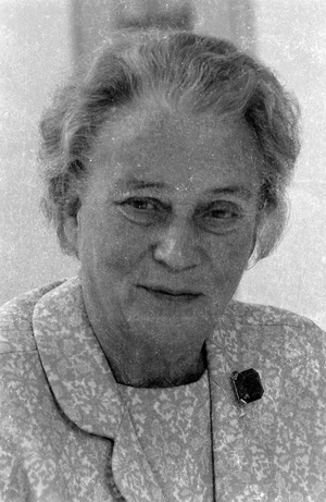 Hilda Heinemann, Bonn, Germany, 1970 (photo)