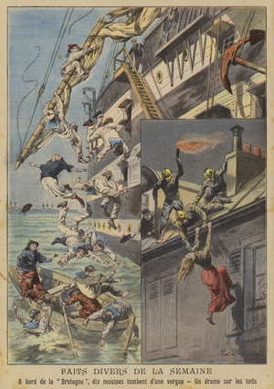News events of the week (colour litho)