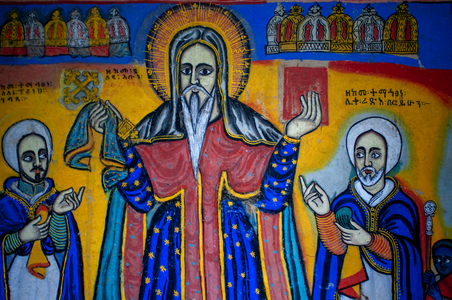 Debre Sina Beta Maryam church, Lake Tana, Bahir Dar, Ethiopia (photo)
