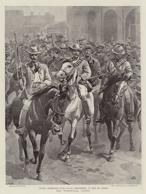 The Transvaal Crisis (litho)