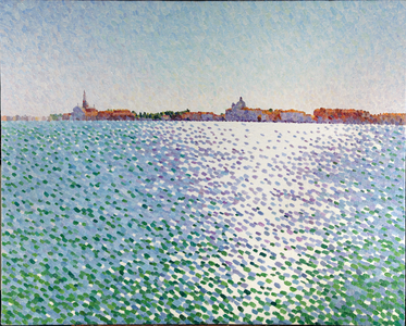 San Giorgio and the Zitelle, Venice, 1999 (Oil on Canvas)
