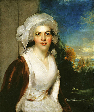 Portrait of Rebecca, Lady Simeon (oil on canvas)