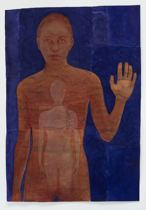 Wave, 2020 (watercolour on rag paper)