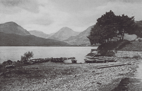 Inversnaid, Loch Lomond (b/w photo)