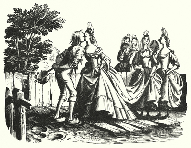 Hans Christian Andersen: The Swineherd (litho)