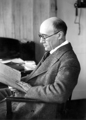 Andre Gide, 1928 (b/w photo)