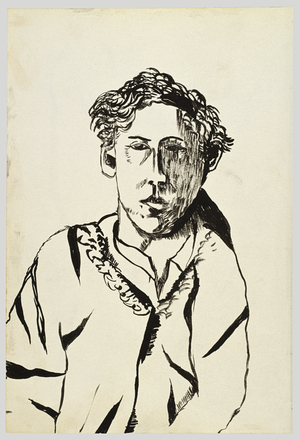 Self-Portrait, 1940 (ink on paper)