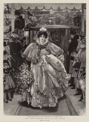 The First Drawing Room of the Season (engraving)