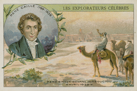 Rene Caille, French explorer (chromolitho)