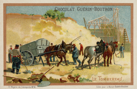 Tipper cart (chromolitho)