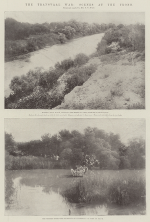 The Transvaal War, Scenes at the Front (b/w photo)