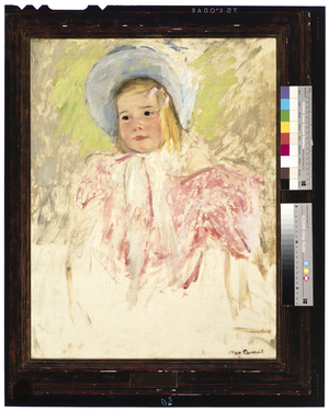 Simone in a Blue Bonnet (No. 1), c.1903 (oil on canvas)