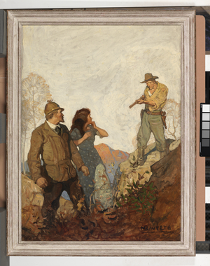 New Story Magazine, cover illustration, 1912 (oil on canvas)
