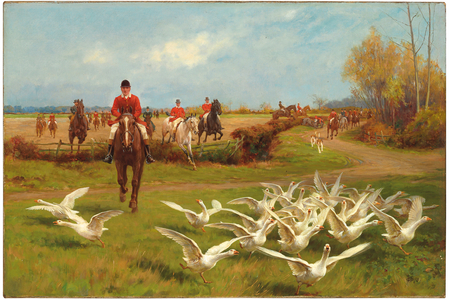 Away! Away! (oil on canvas)