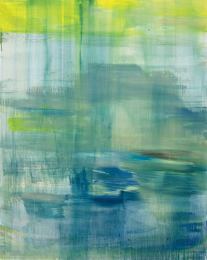 April Showers, 2018 (oil on canvas)