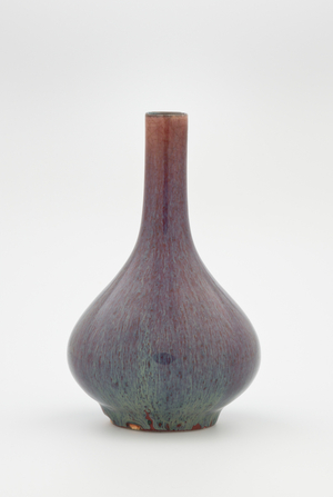 Vase, 1800-1899 (red glaze)