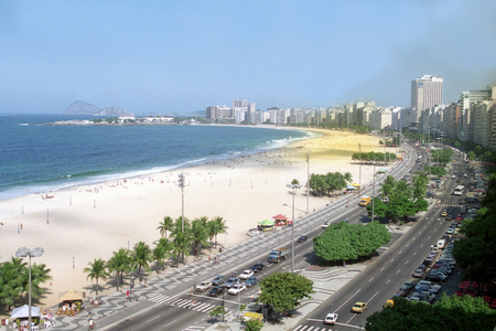 Copacabana beach in Rio de Janeiro..., 1994 (photo)