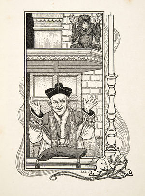 Mimic, from A Hundred  Anecdotes of Animals, pub. 1924 (engraving)