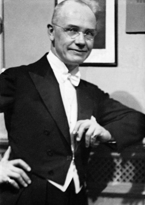 Werner F. from Siemens (b/w photo)