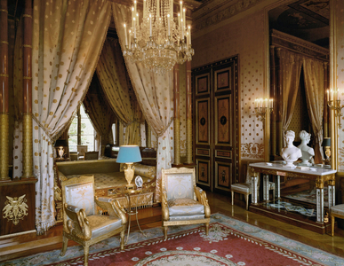 Bedroom of Queen Hortense, Hotel de Beauharnais, Paris, France (photo)