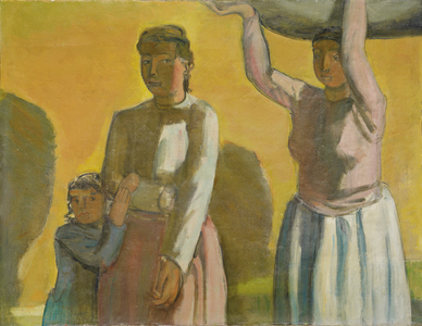 Spanish Scene, c.1933 (oil on canvas)