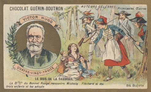 Victor Hugo (1802-1885), French poet, playwright, writer and novelist, author of “ninety-three”, novel (1874)