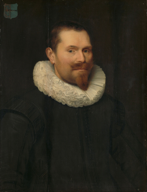 Portrait of a man, 1633 (oil on panel)