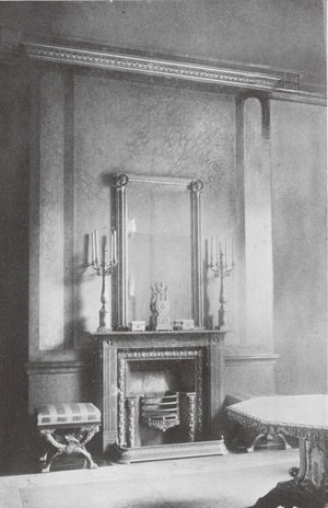 The Morning Room, Gloucester Place, London, West (b/w photo)