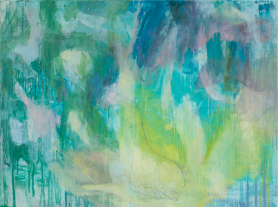 Abstract composition, 2021, (oil on linen)