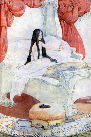 The House in the Wood (colour litho)