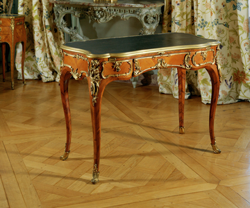 Writing desk from the salon of the palace d' Abondant ...