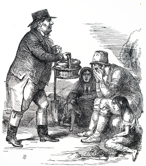 The Irish Potato Famine.