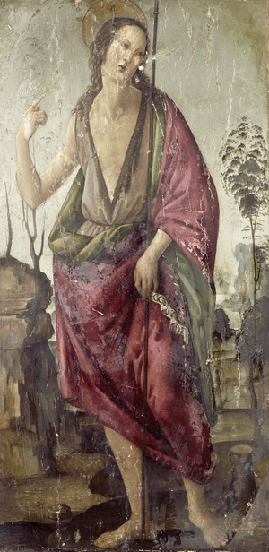 John the Baptist, 1470 (oil on panel)