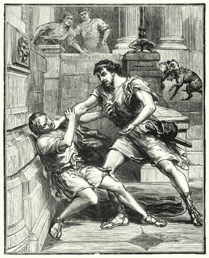 The Two Debtors (engraving)