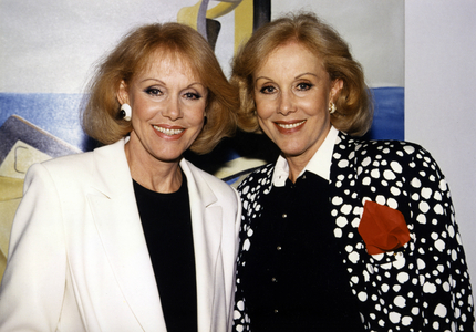 The twins Alice and Ellen Kessler, 1996 (photo)