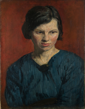 Portrait of Sonia, 1915 (oil on canvas)