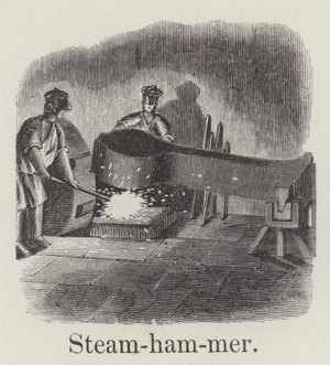Steam hammer (engraving)