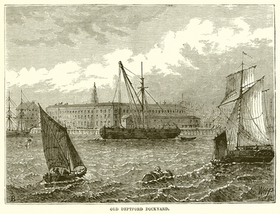 Old Deptford Dockyard (engraving)