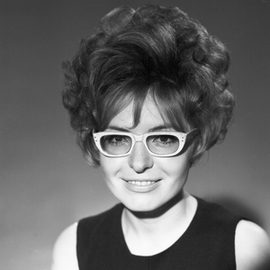 The German actress and TV presenter Karin von Faber, Germany 1968
