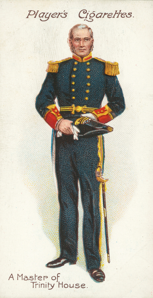 Ceremonial and Court Dress: A Master of Trinity House (colour litho)